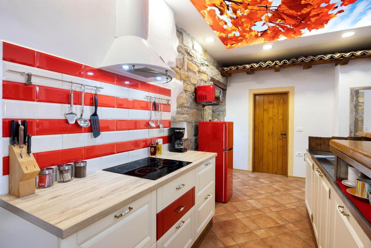 Touristfarm - Apartments "Red Fairytale" Marezige Luaran gambar